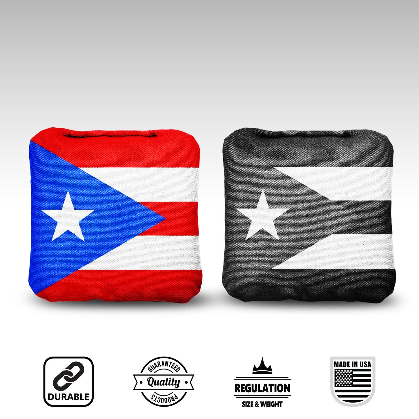 The Boricuas - 8 Cornhole Bags