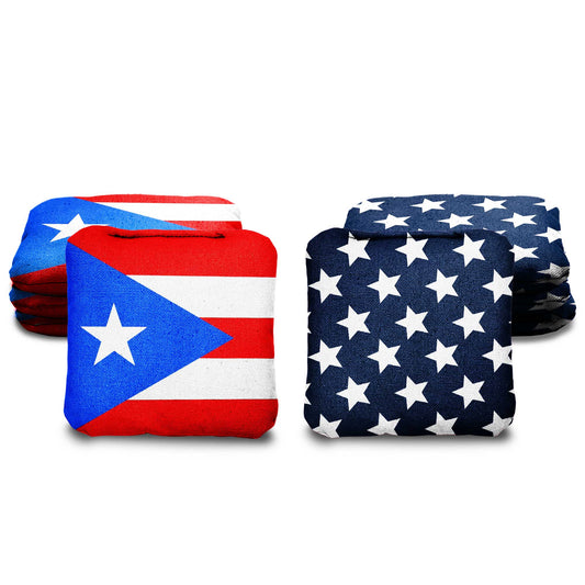 The Boricuas and Mericas - 8 Cornhole Bags