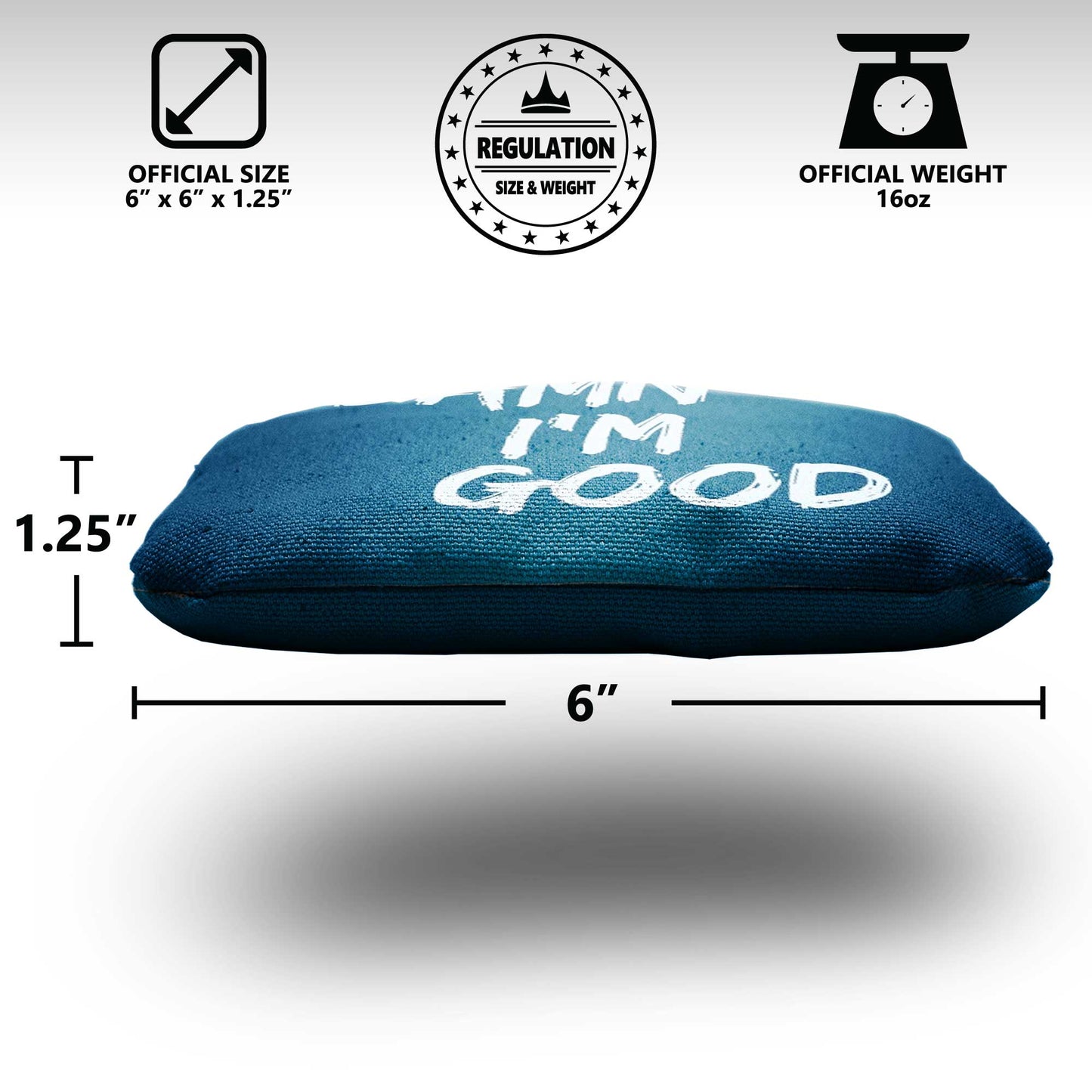 The Braggarts - 8 Cornhole Bags