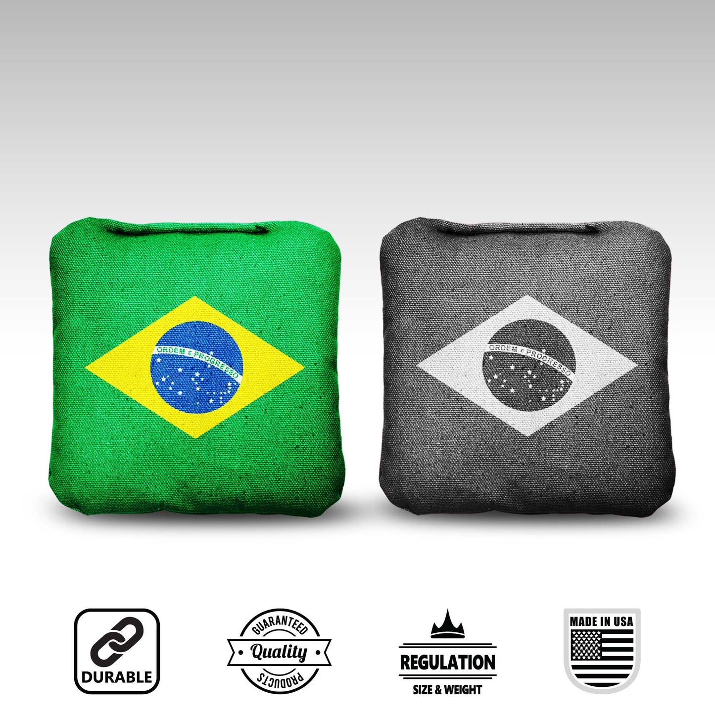 The Brazilians - 8 Cornhole Bags