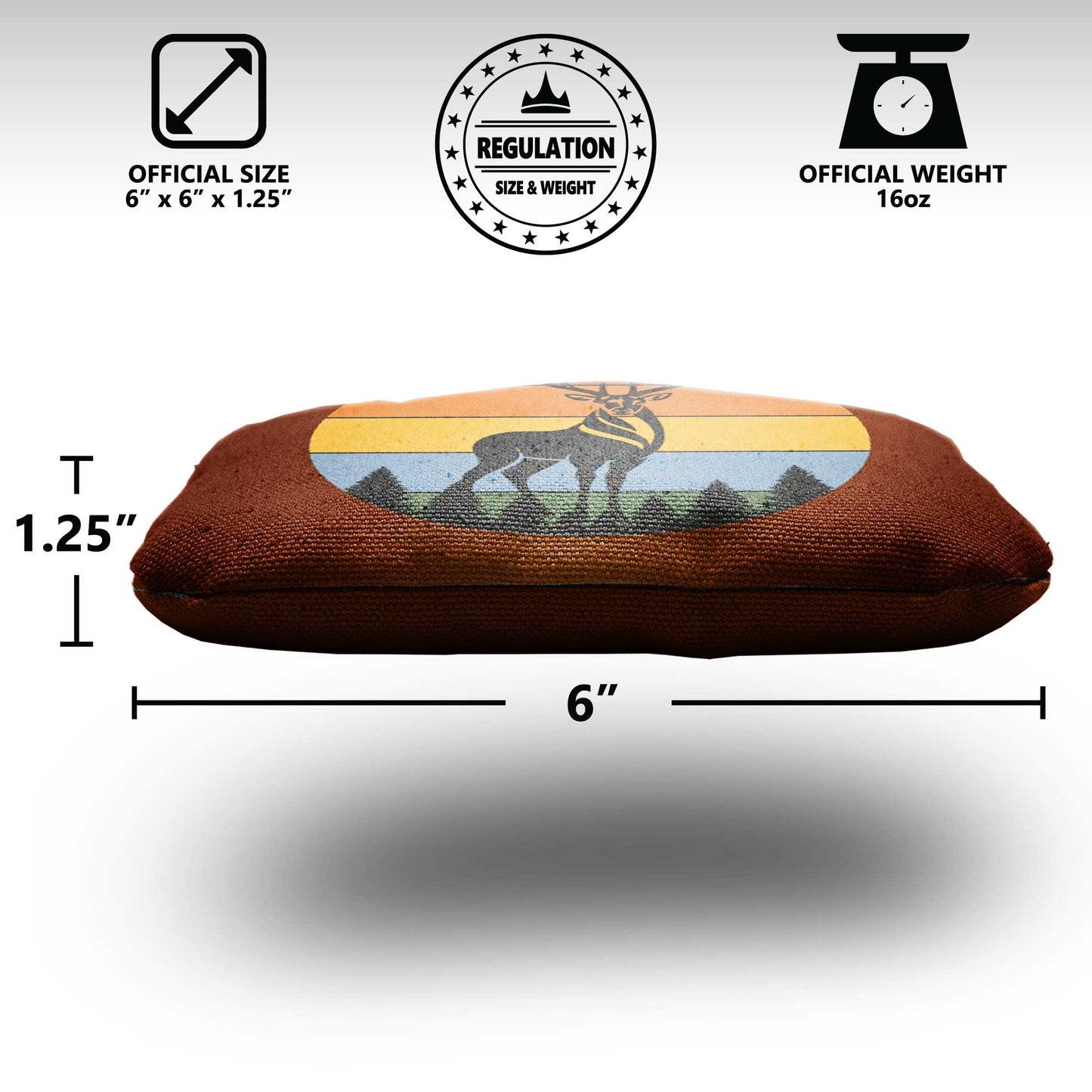 The Bucks - 8 Cornhole Bags