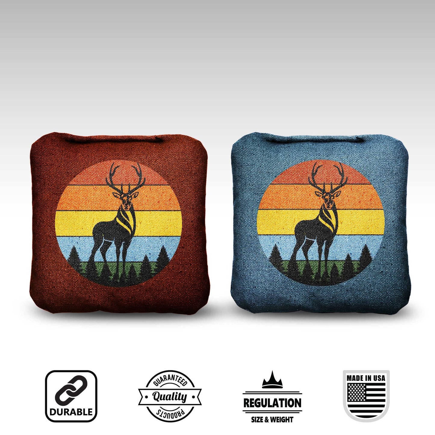The Bucks - 8 Cornhole Bags