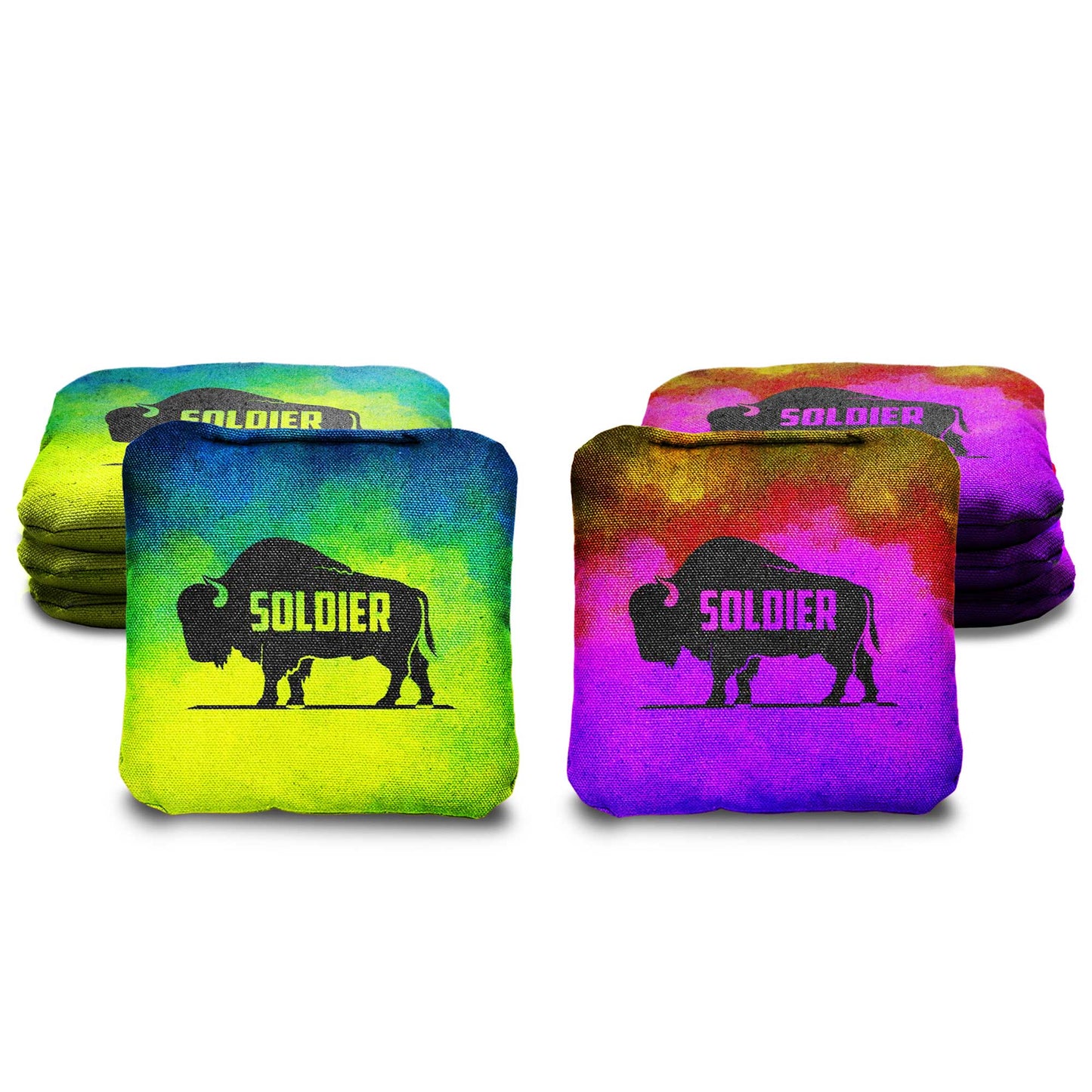 The Buffalo Soldiers - 8 Cornhole Bags
