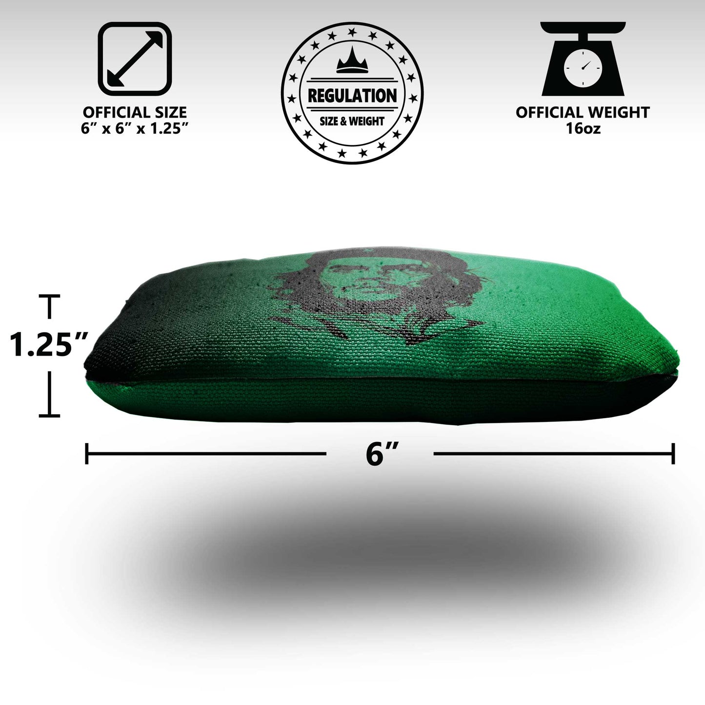 The Che's - 8 Cornhole Bags