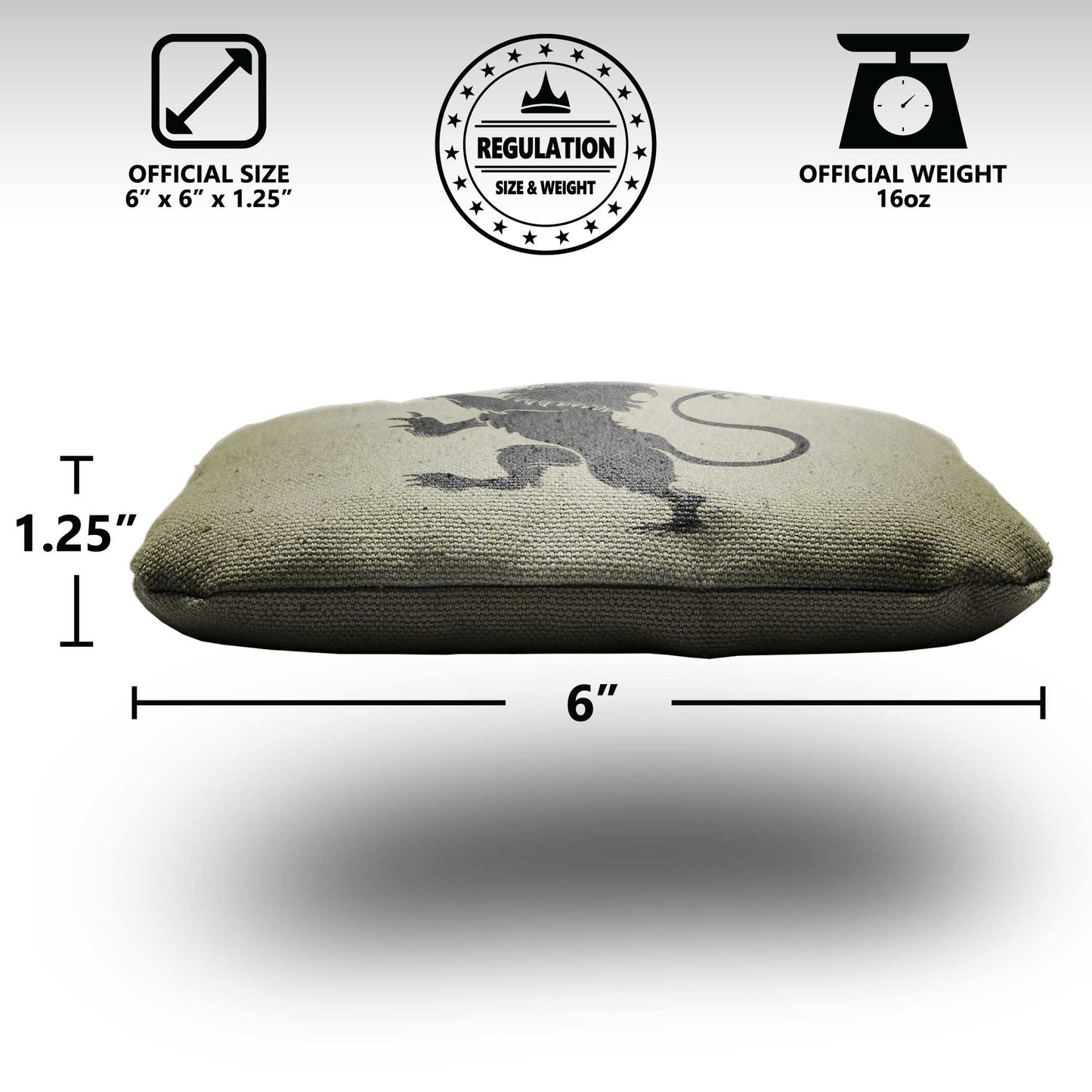 The Coat of Arms - 8 Cornhole Bags