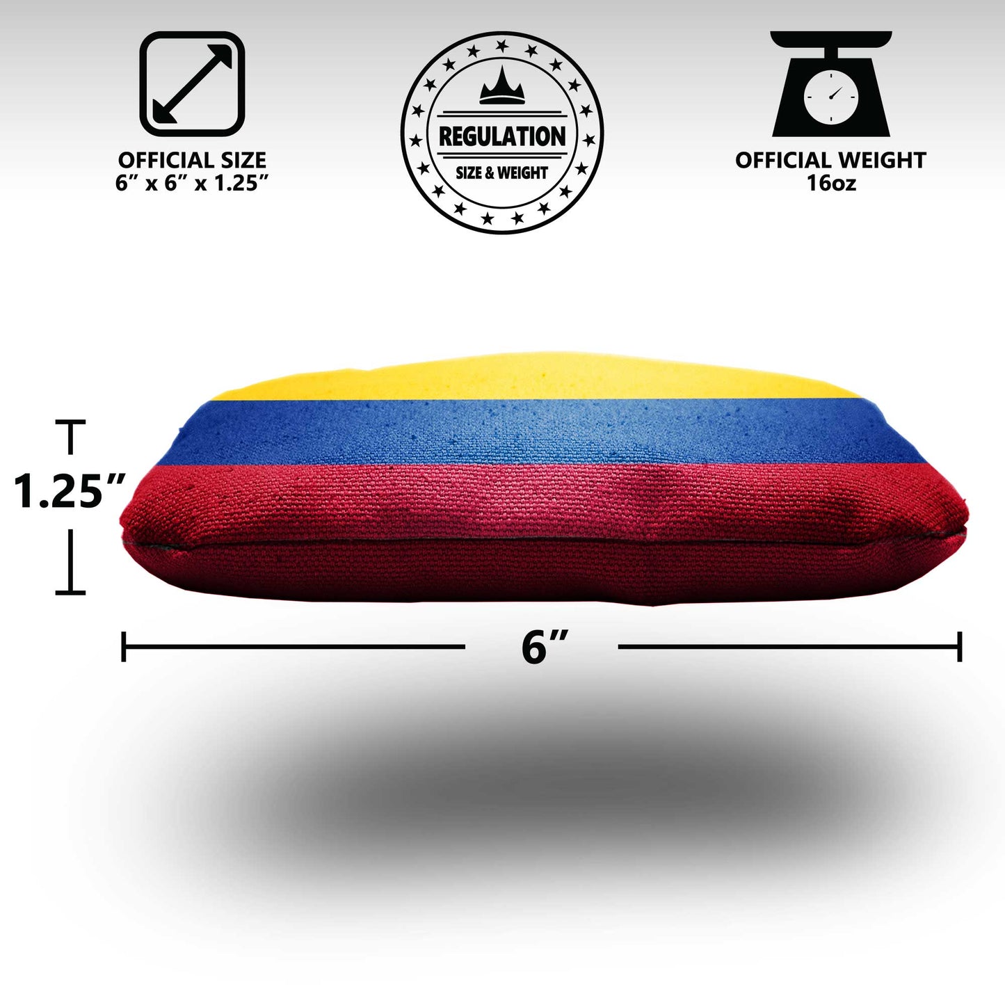 The Columbians and Mericas - 8 Cornhole Bags