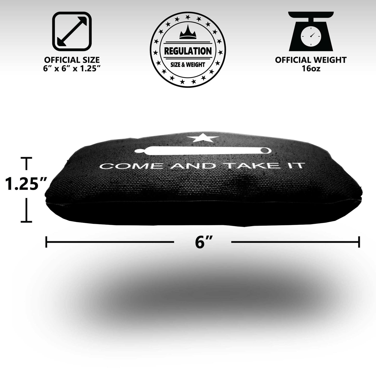 The Come & Take Its - 8 Cornhole Bags