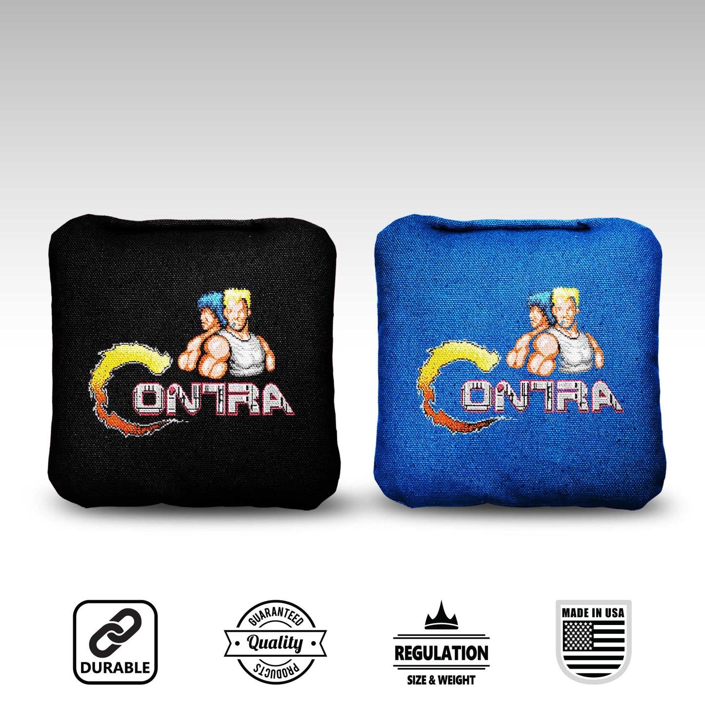 The Contras - 8 Cornhole Bags