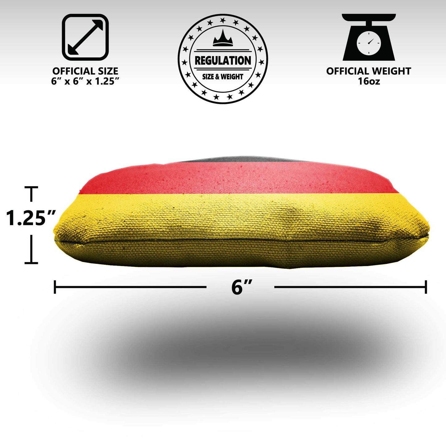 The Deutschlands and Mericas - 8 Cornhole Bags