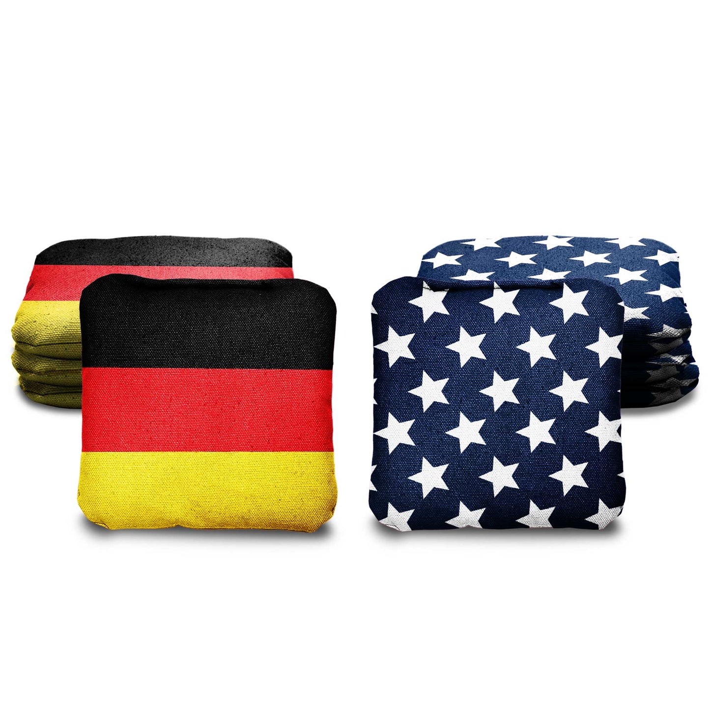 The Deutschlands and Mericas - 8 Cornhole Bags