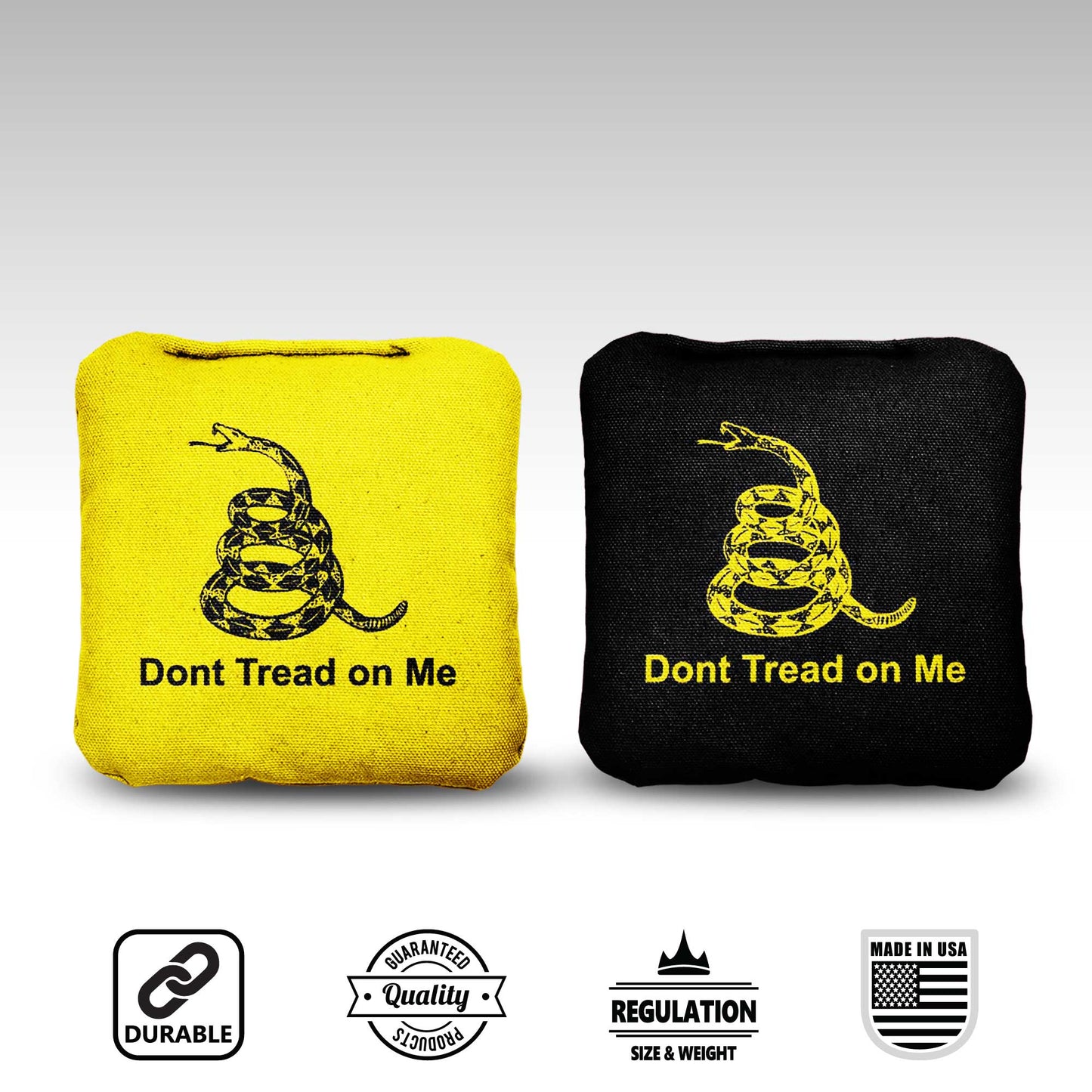 The Don't Tread on Me's - 8 Cornhole Bags