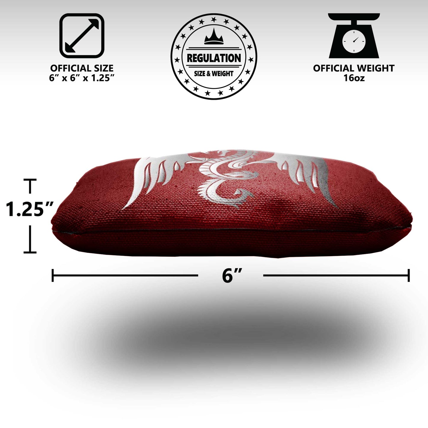 The Dragons - 8 Cornhole Bags