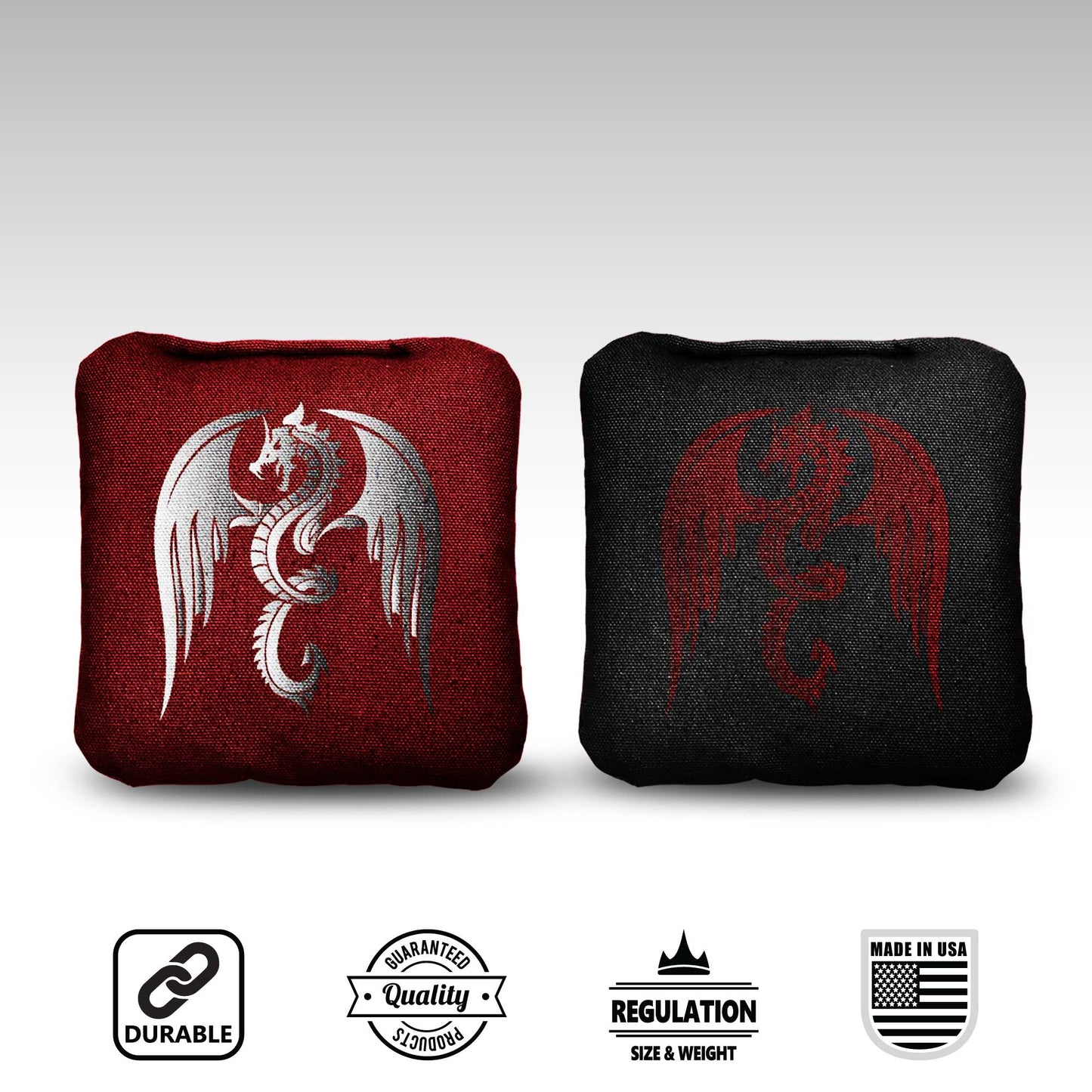 The Dragons - 8 Cornhole Bags