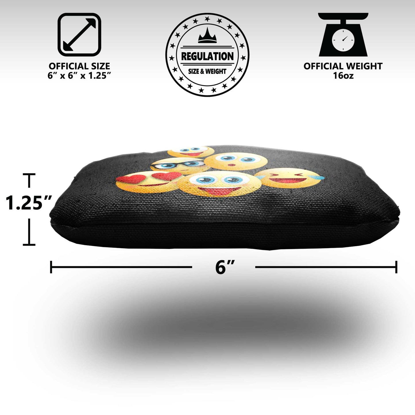The Emoji's - 8 Cornhole Bags