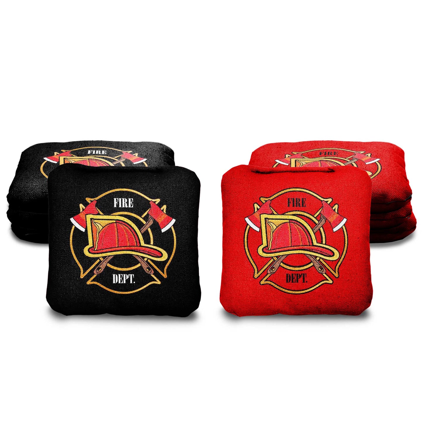 The Fire Helmets - 8 Cornhole Bags