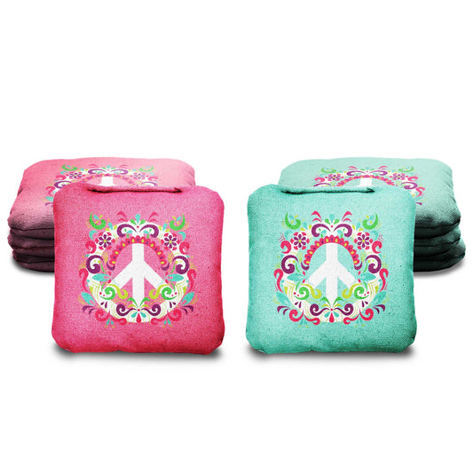 The Flower Powers - 8 Cornhole Bags