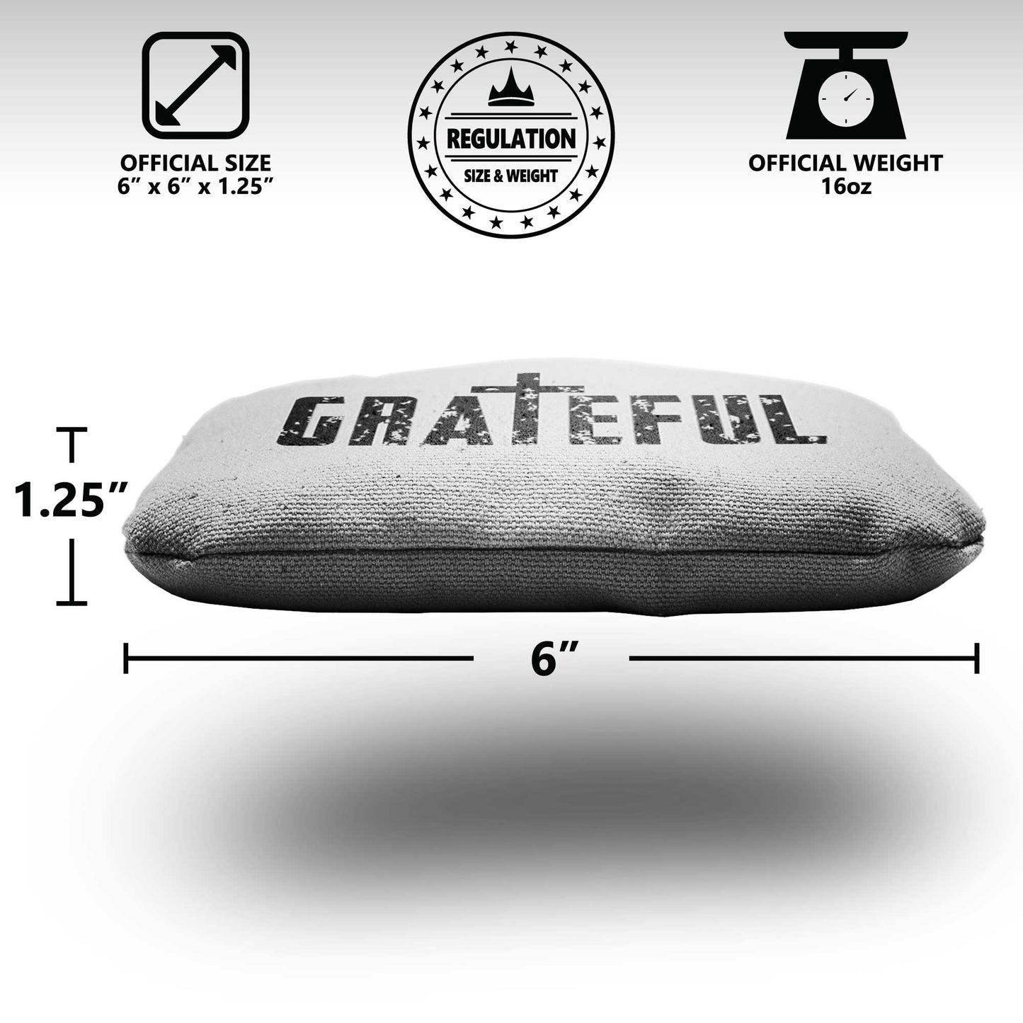 The Gratefuls - 8 Cornhole Bags