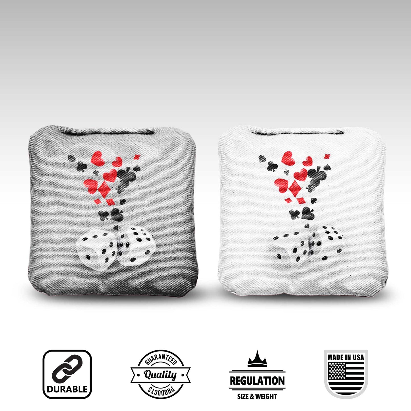 The High Rollers - 8 Cornhole Bags