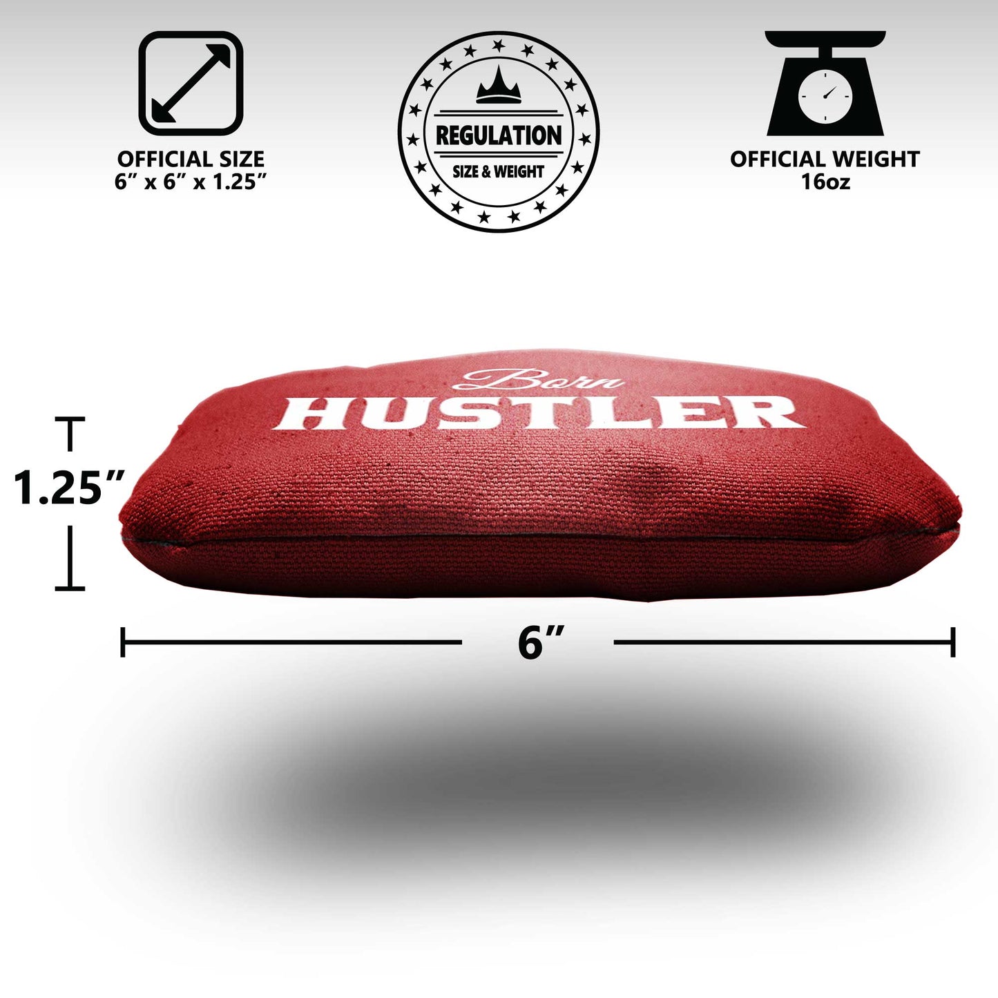 The Hustlers - 8 Cornhole Bags