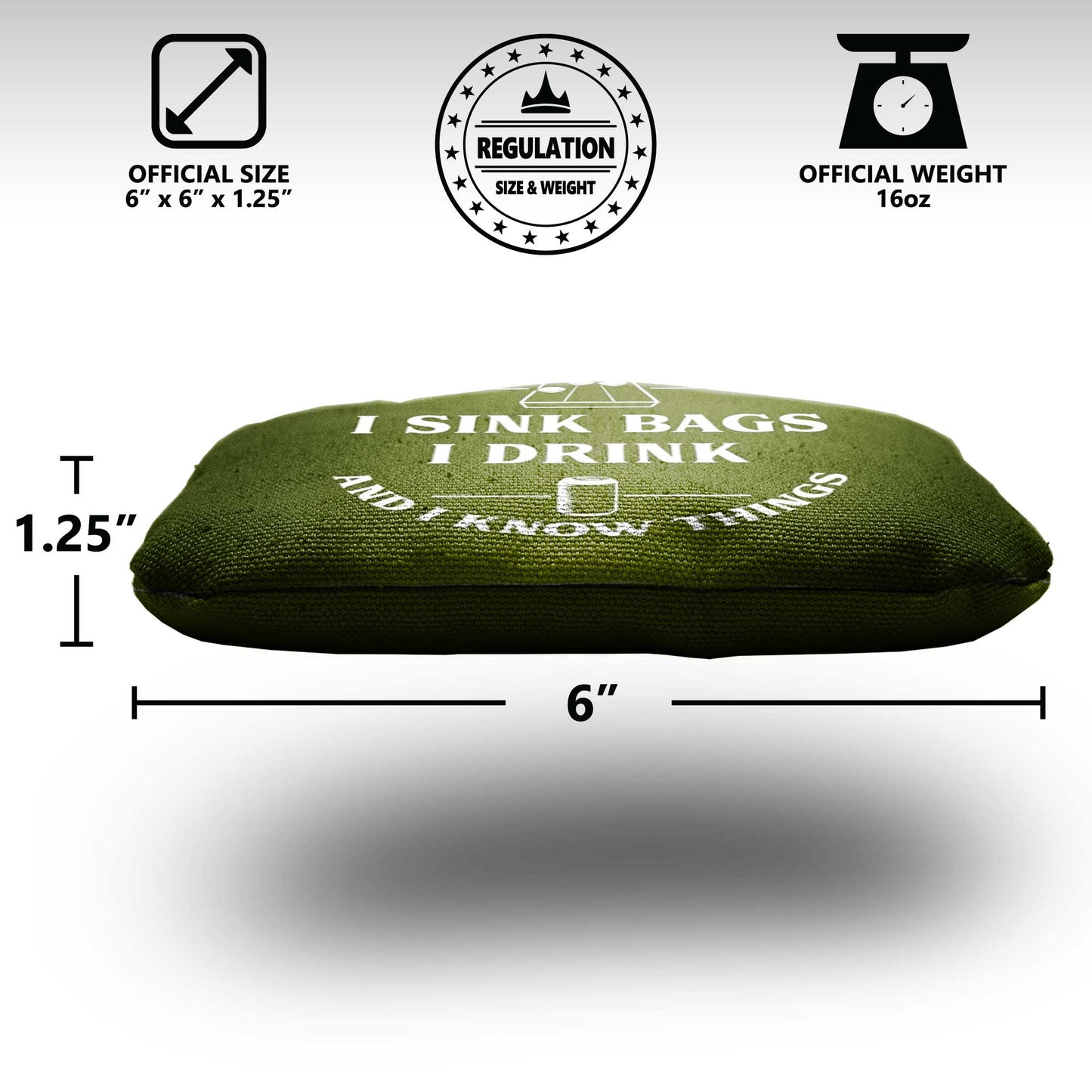 The What I Do's - 8 Cornhole Bags