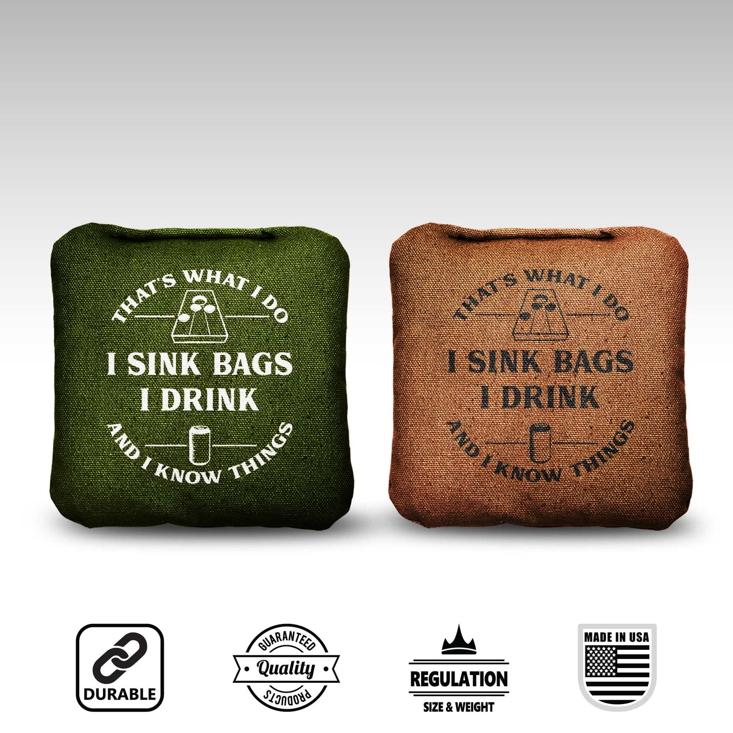 The What I Do's - 8 Cornhole Bags