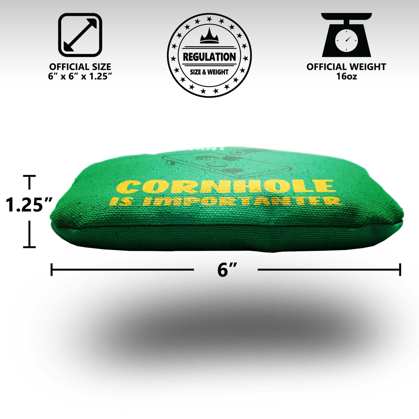 The Importanters - 8 Cornhole Bags