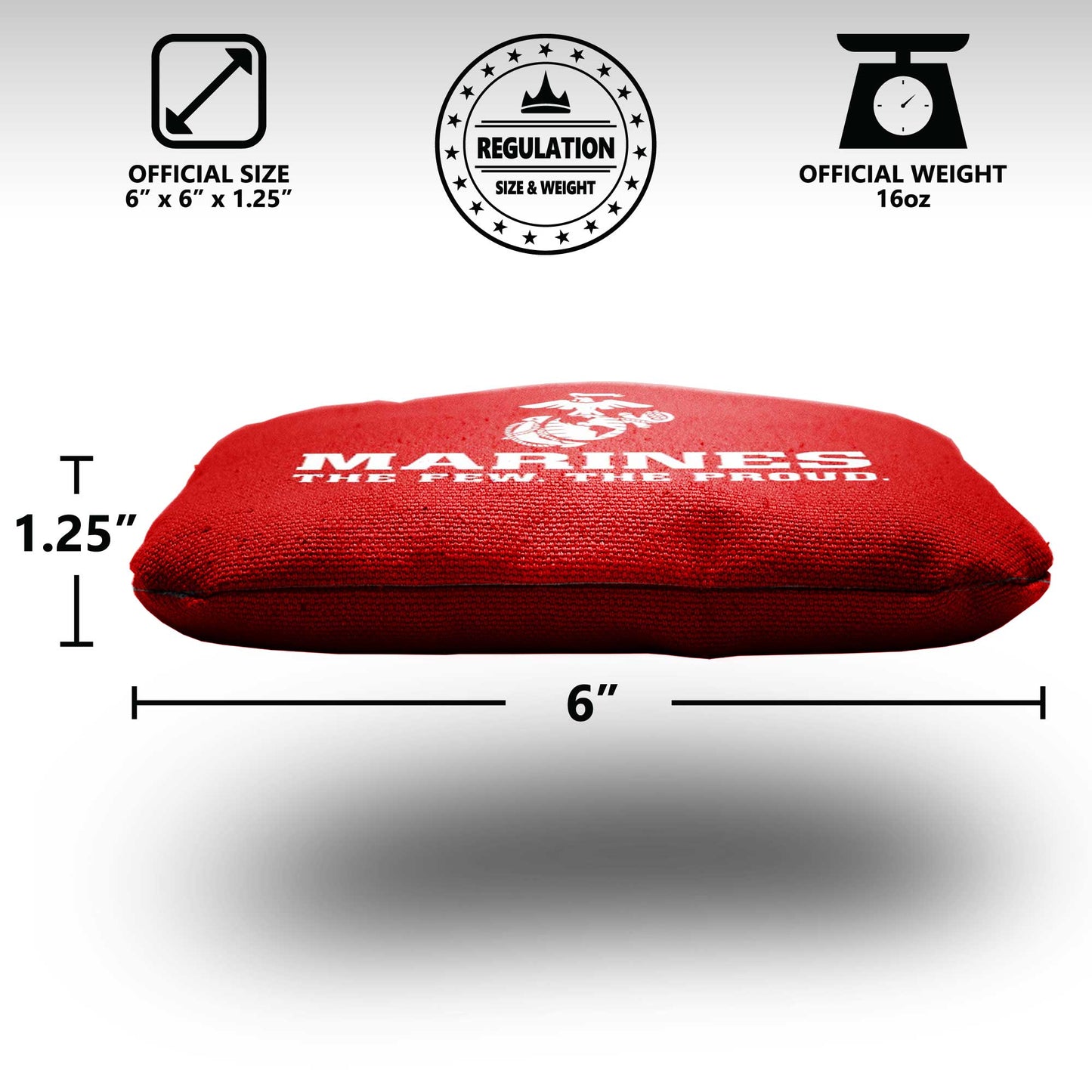 The Jarheads - 8 Cornhole Bags