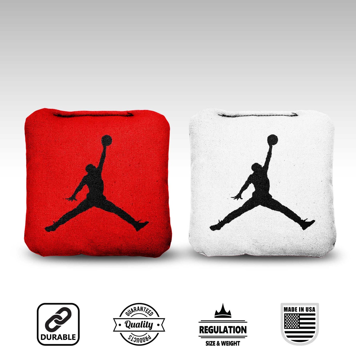 The Jordans - 8 Cornhole Bags