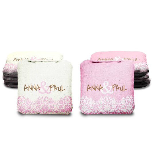 The Just Married's - 8 Cornhole Bags