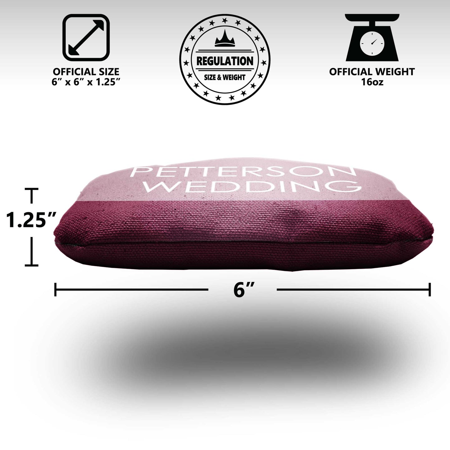 The Love Story's - 8 Cornhole Bags