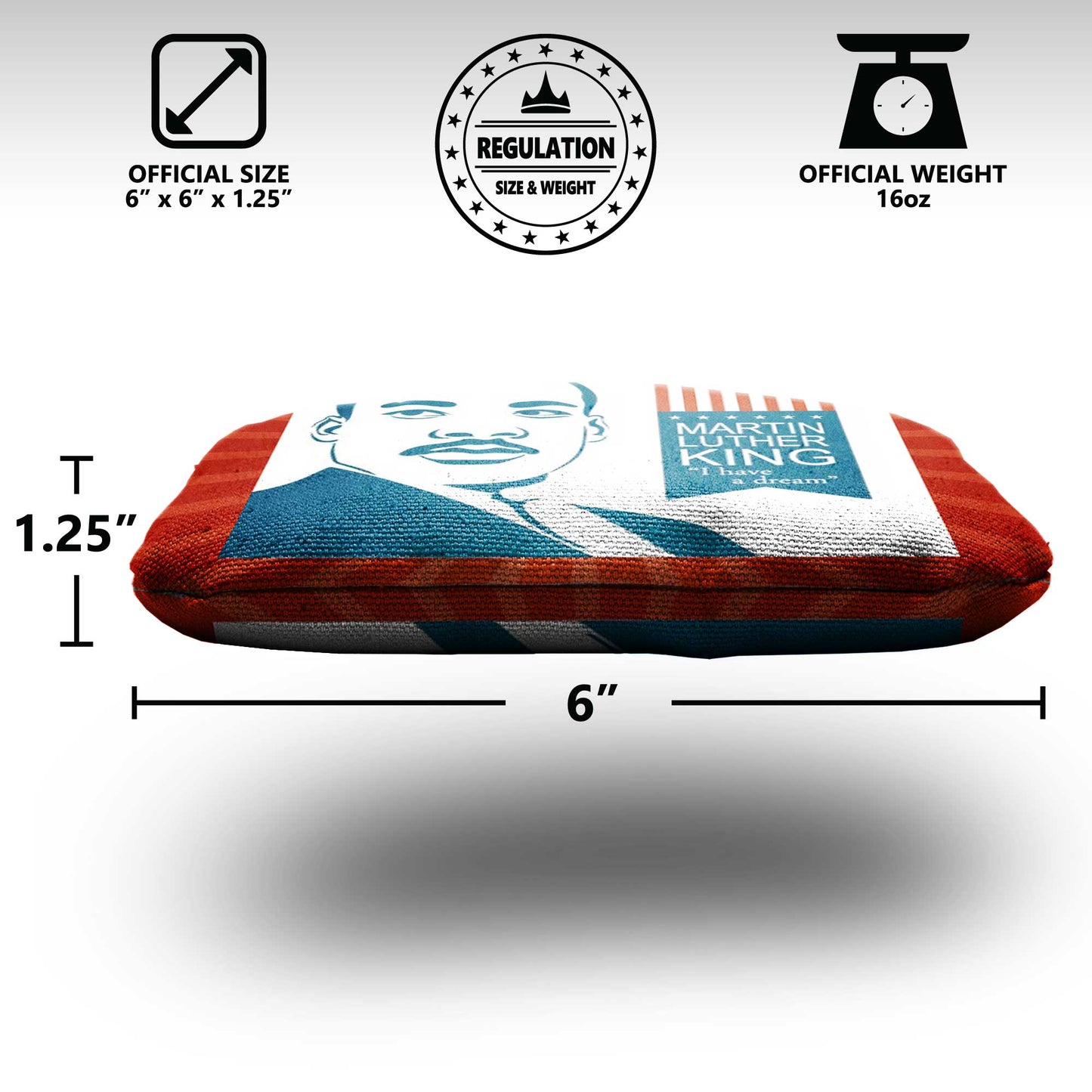 The MLKs - 8 Cornhole Bags