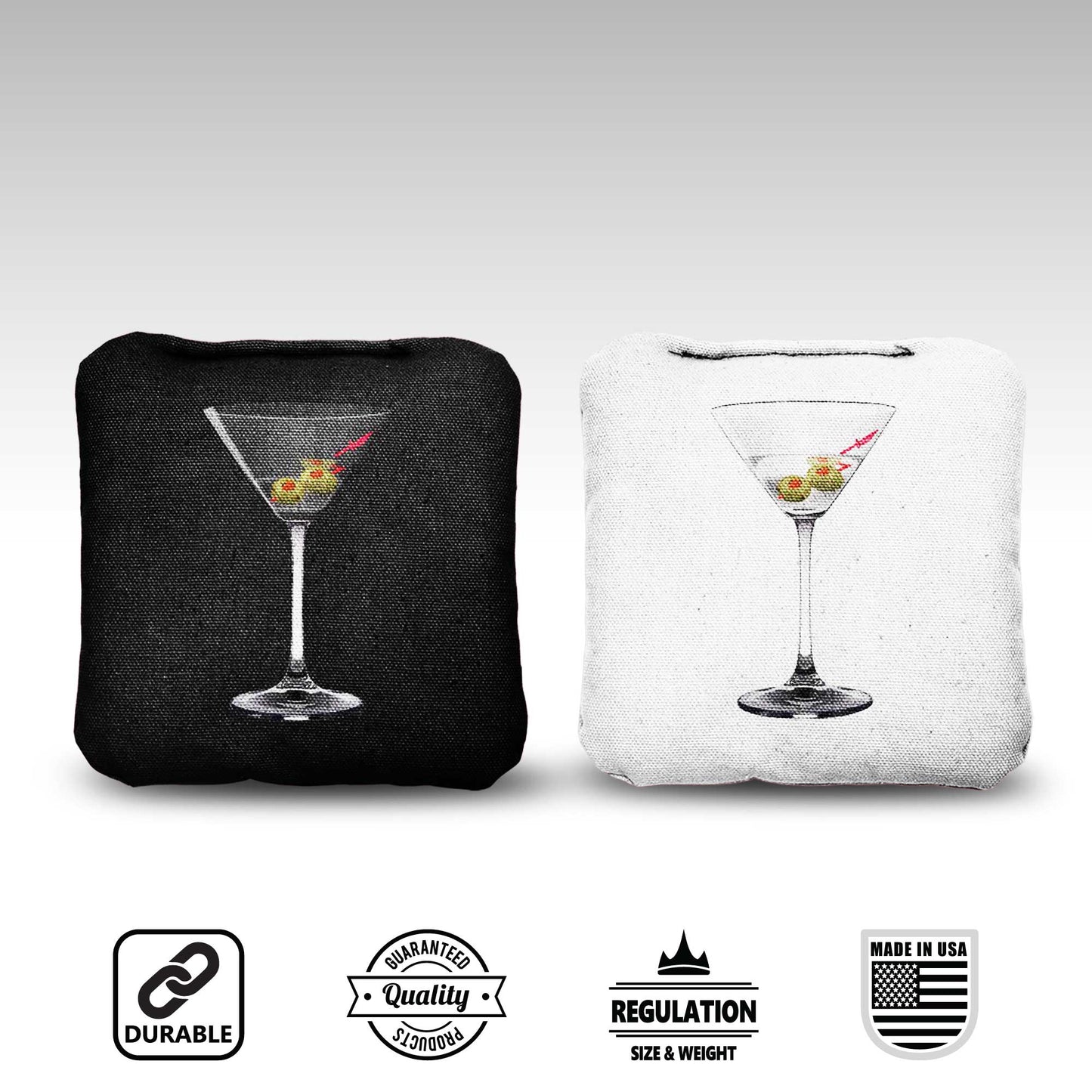 The Martini's - 8 Cornhole Bags