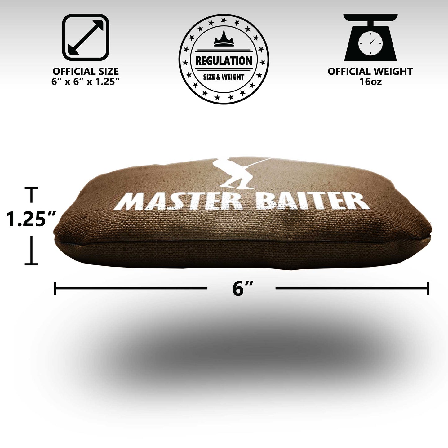 The Master Baiters - 8 Cornhole Bags