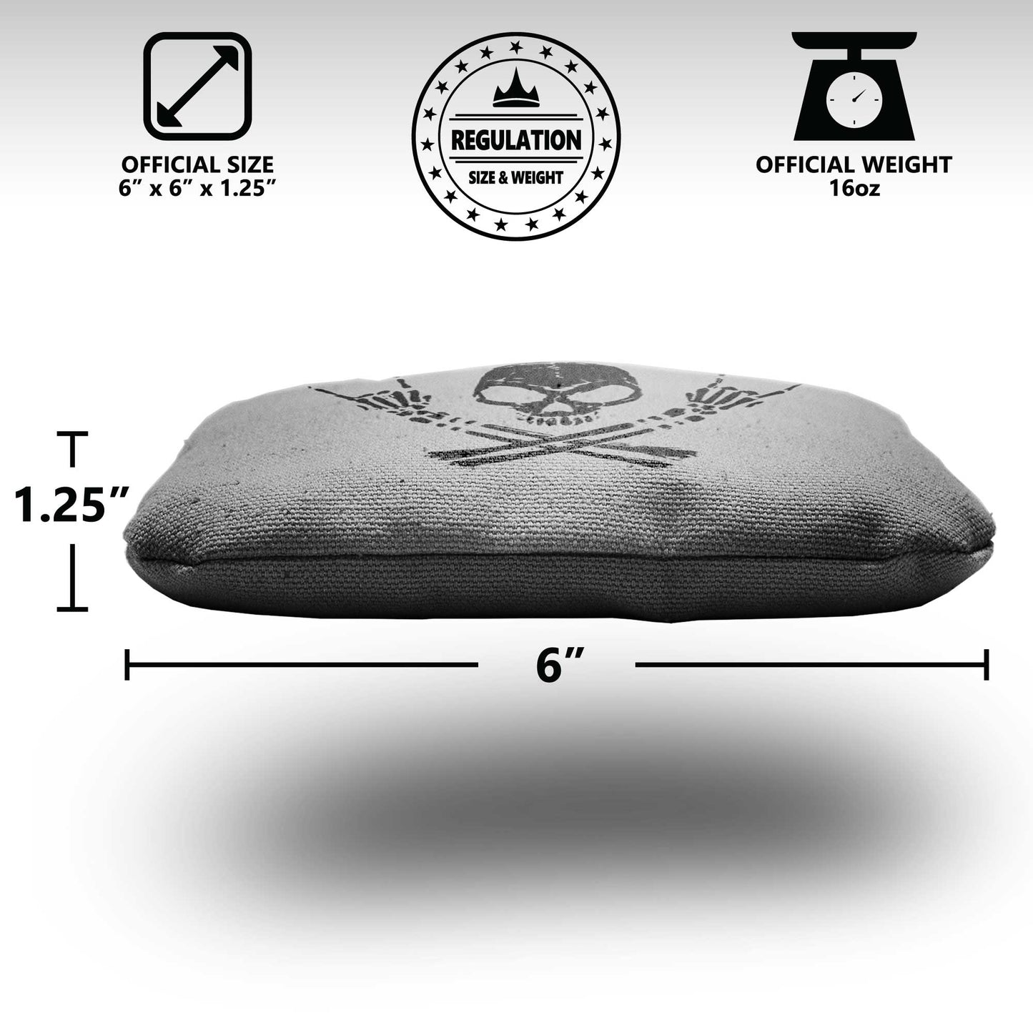 The Metal Heads - 8 Cornhole Bags