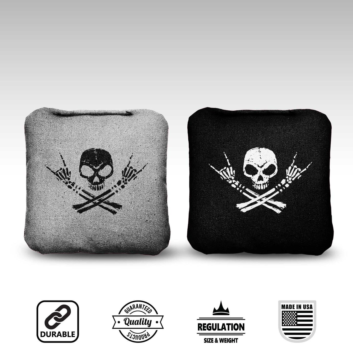 The Metal Heads - 8 Cornhole Bags