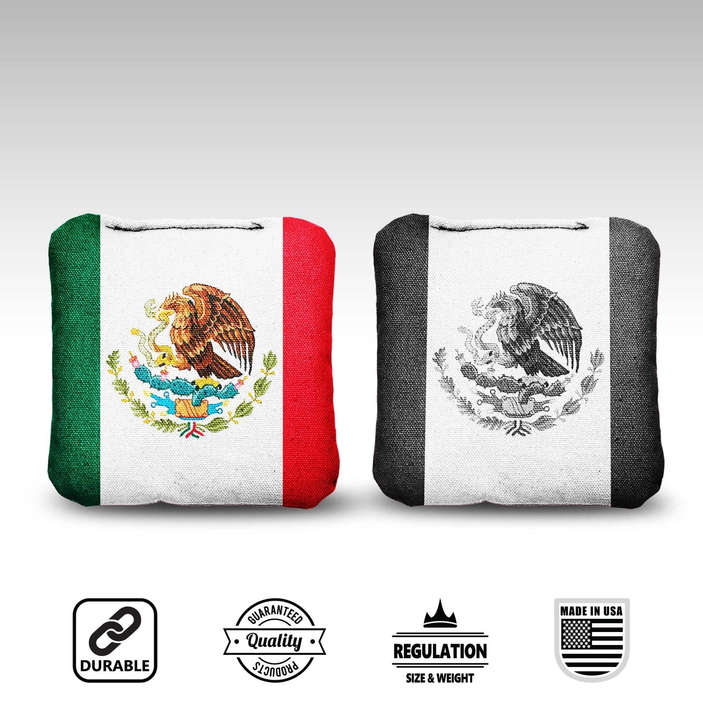 The Mexi(Cans) - 8 Cornhole Bags