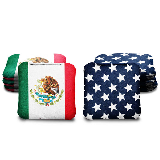 The Mexi(Cans) and Mericas - 8 Cornhole Bags