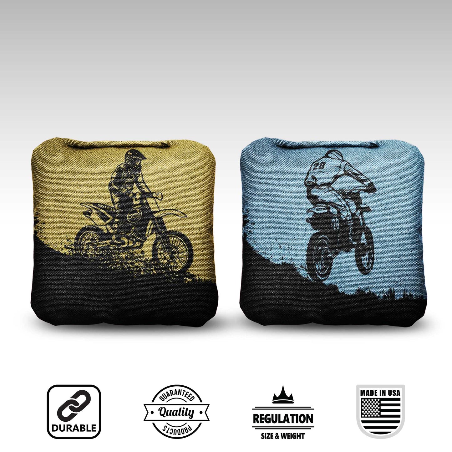 The Motorsports - 8 Cornhole Bags
