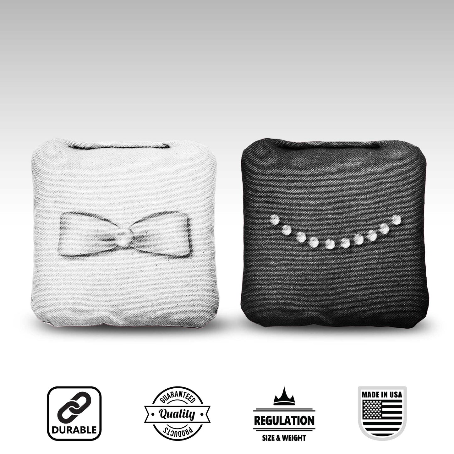 The Mr & Mrs - 8 Cornhole Bags