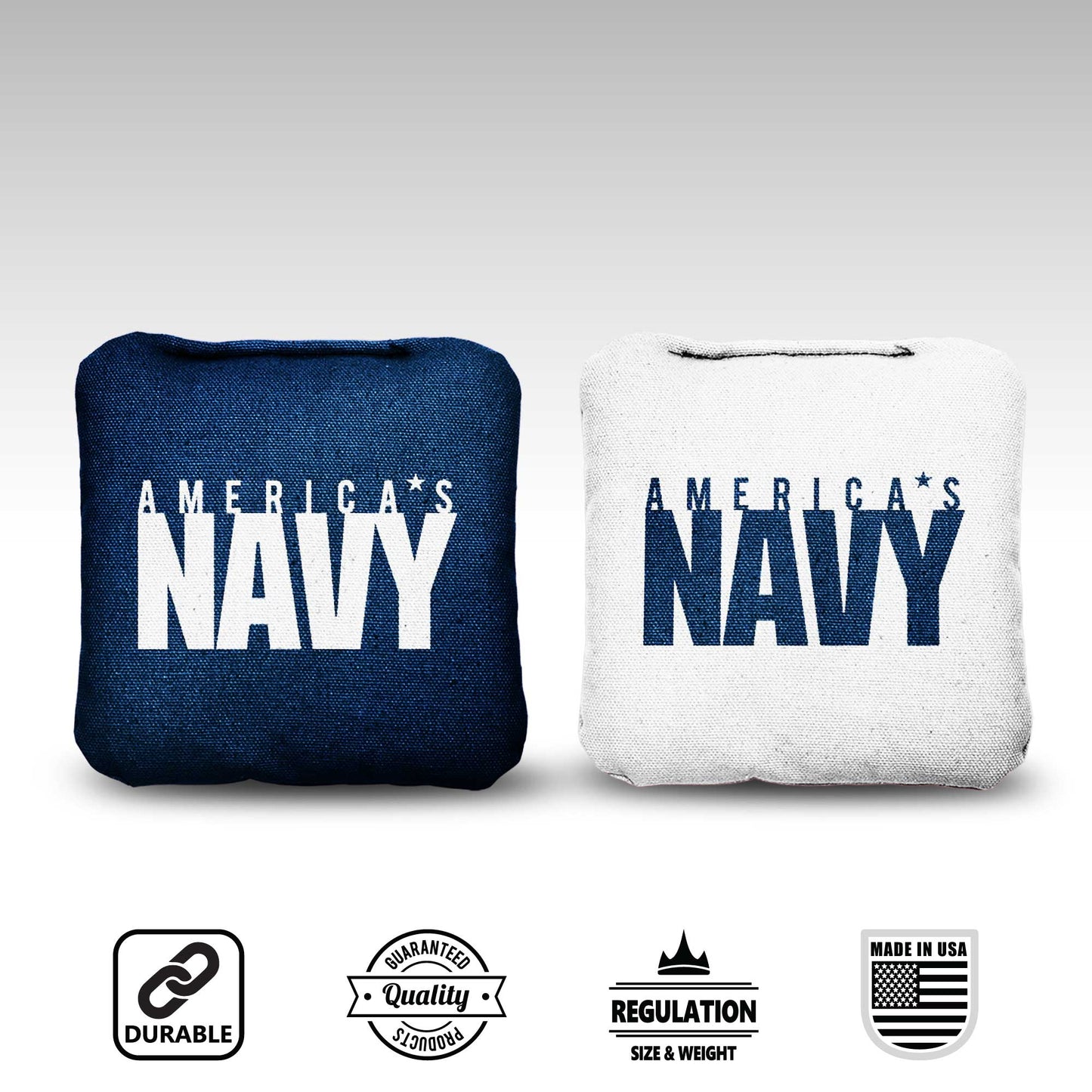 The Naval Forces - 8 Cornhole Bags