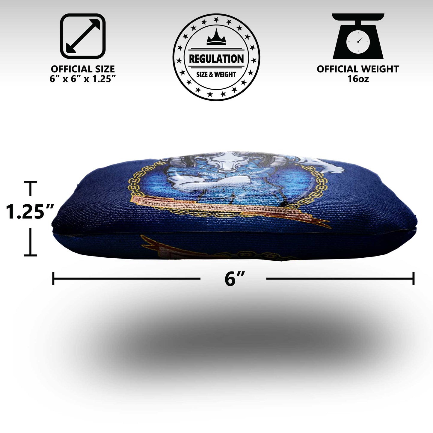 The Navy Pride - 8 Cornhole Bags