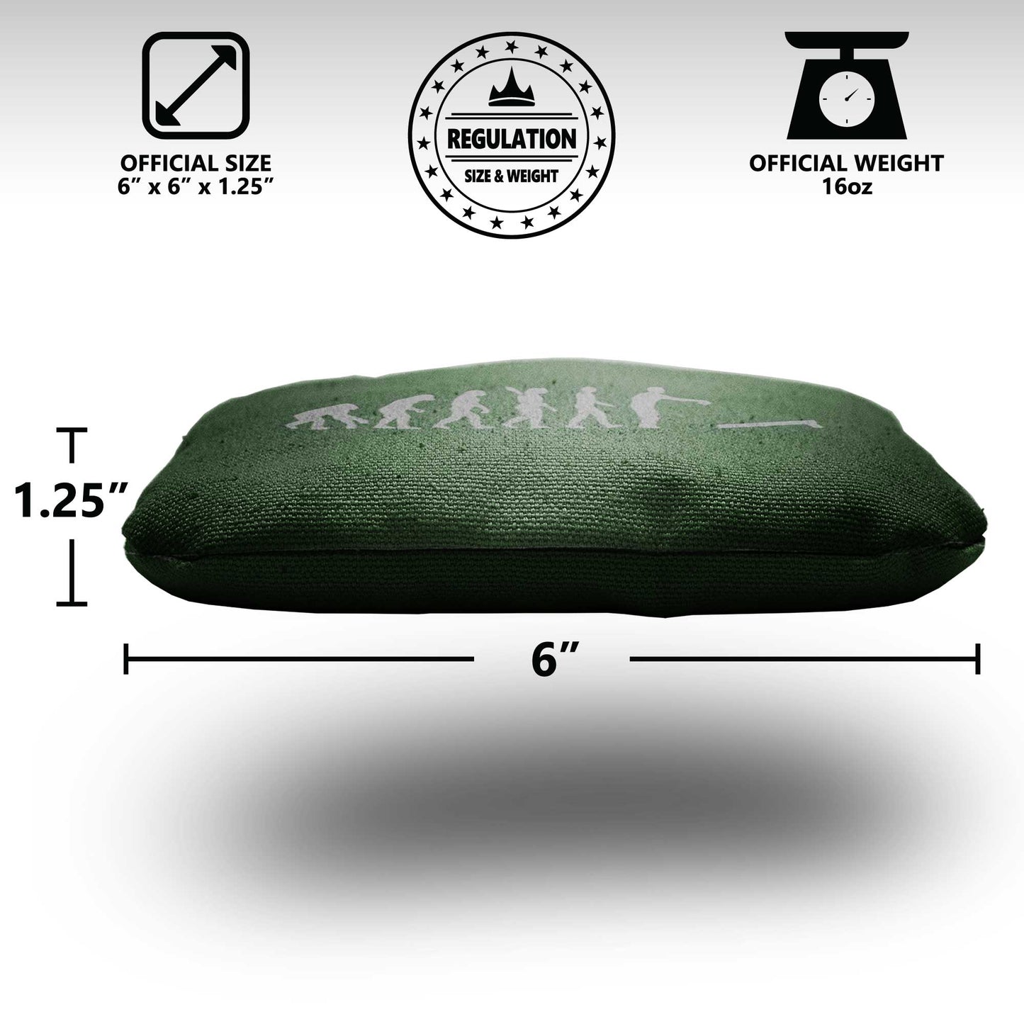 The Neanderthals - 8 Cornhole Bags