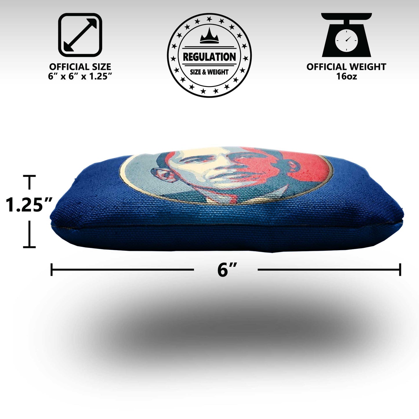The No Drama Obamas - 8 Cornhole Bags