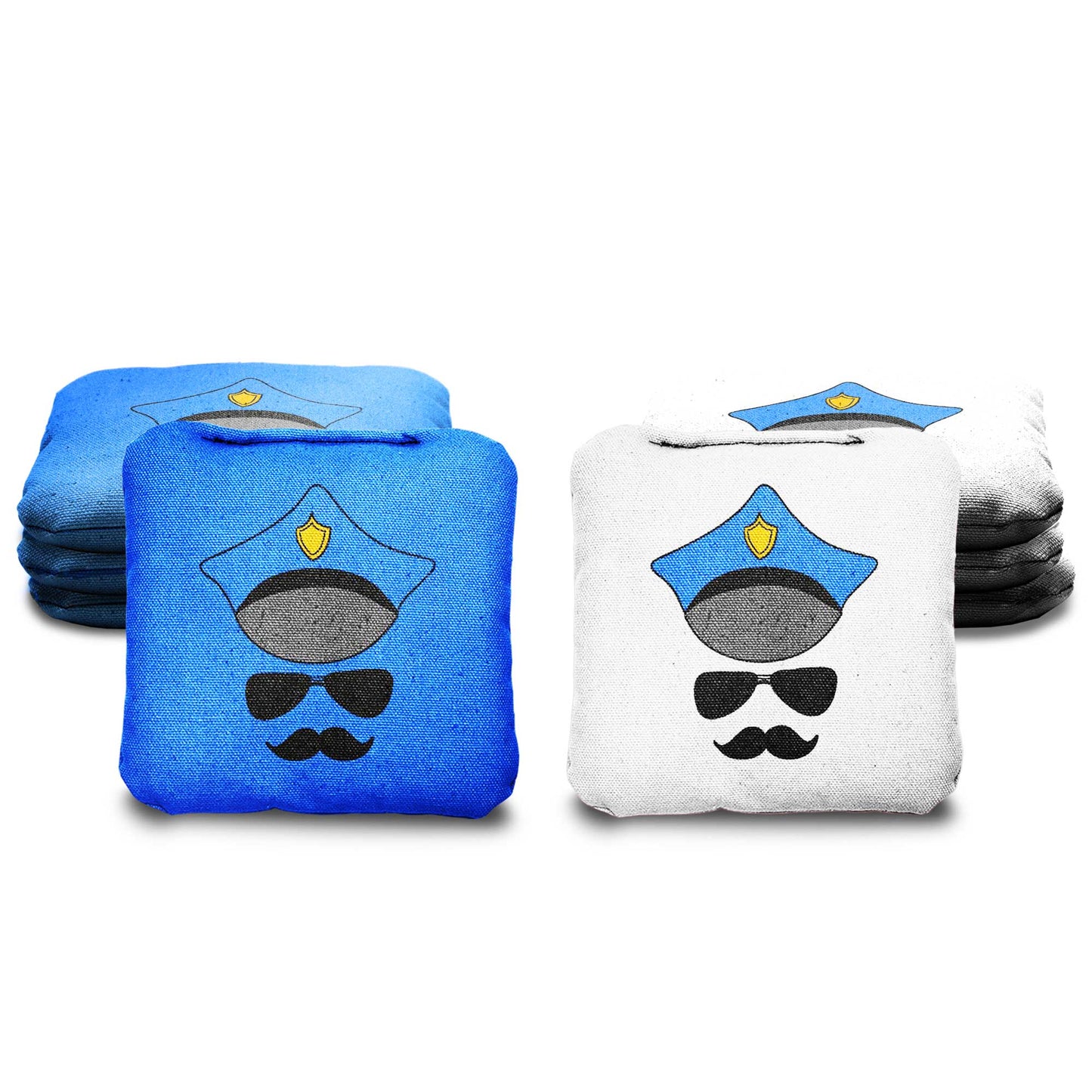 The Officers - 8 Cornhole Bags