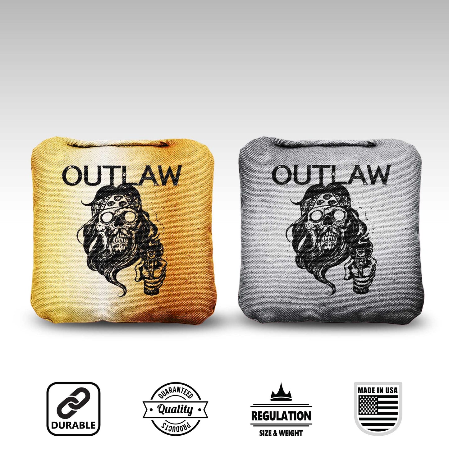 The Outlaws - 8 Cornhole Bags