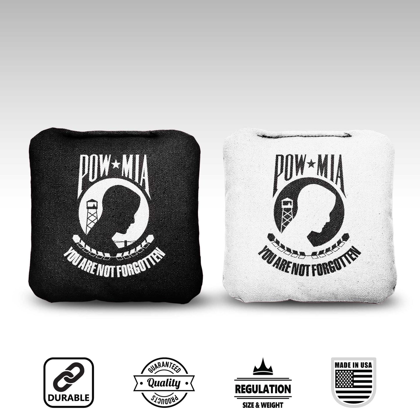 The POW's - 8 Cornhole Bags