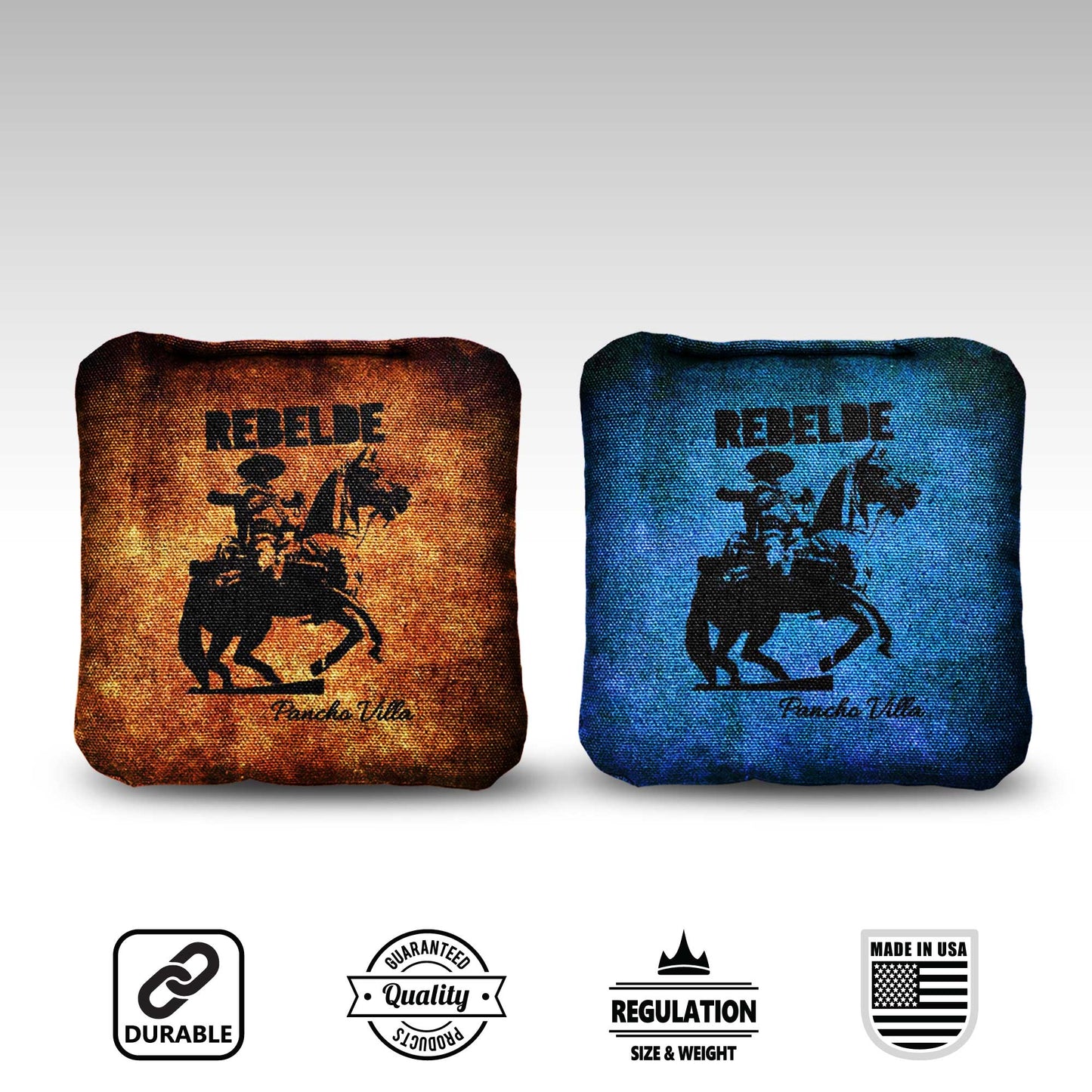 The Pancho Villas - 8 Cornhole Bags