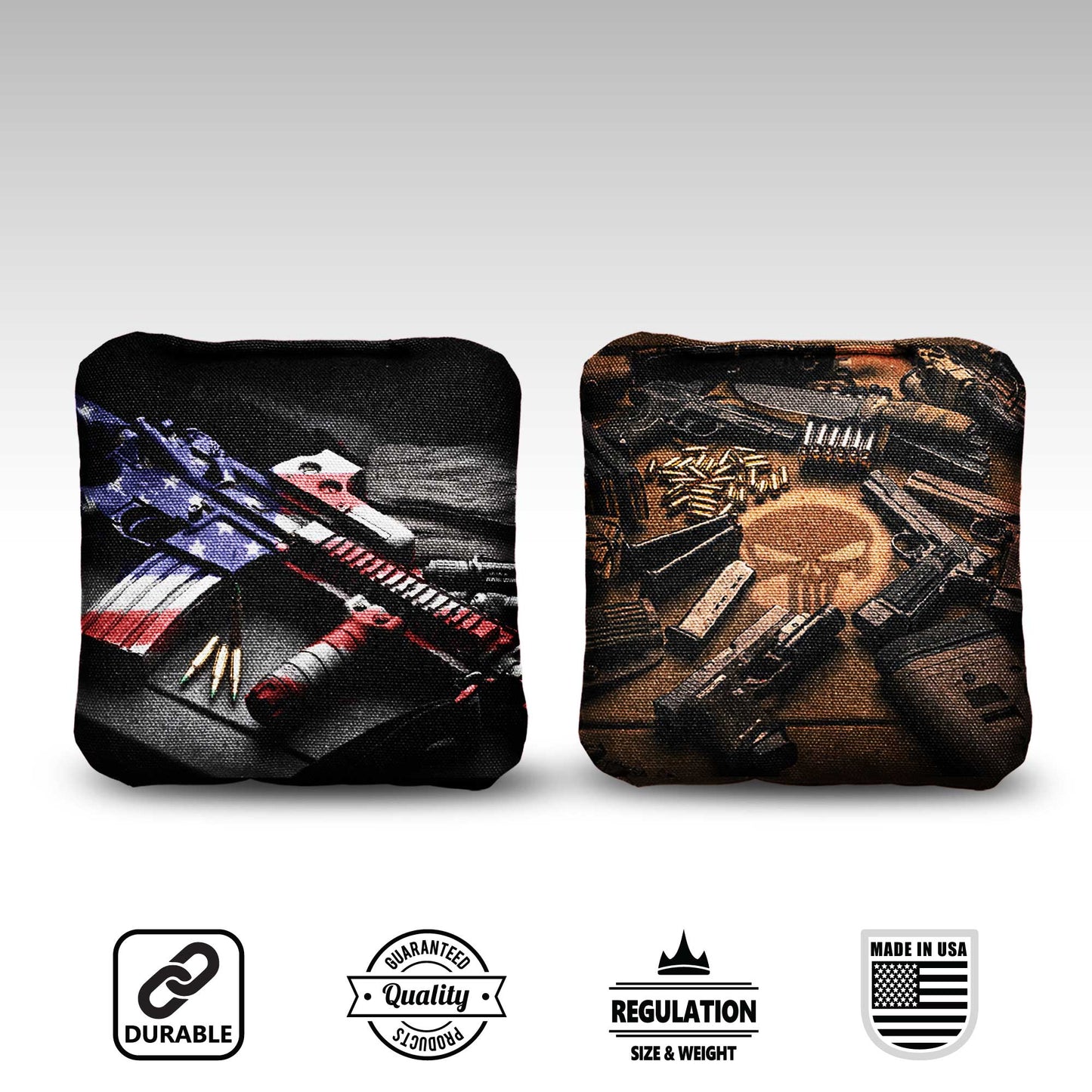 The Peashooters - 8 Cornhole Bags