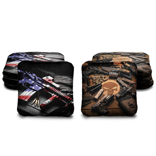 The Peashooters - 8 Cornhole Bags
