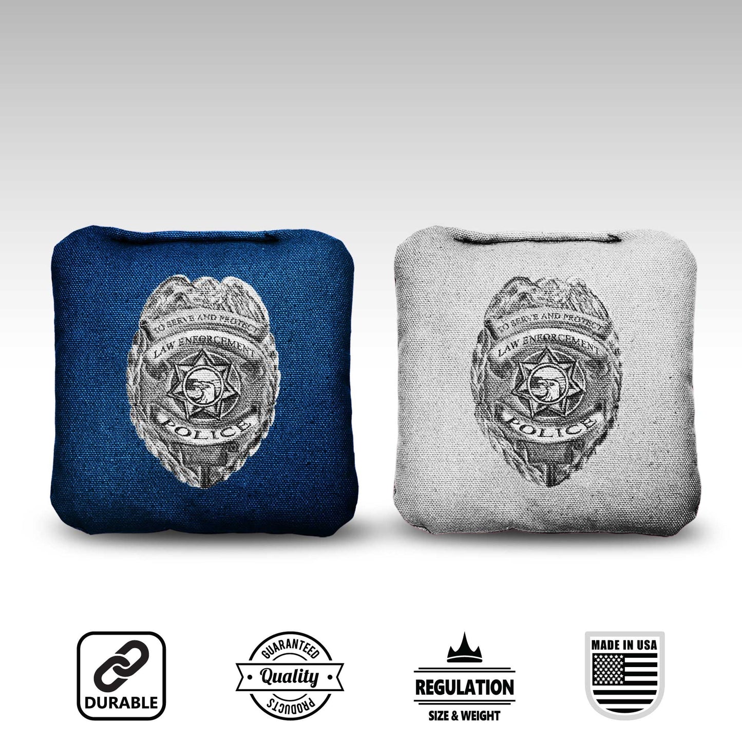 The Po Po's - 8 Cornhole Bags